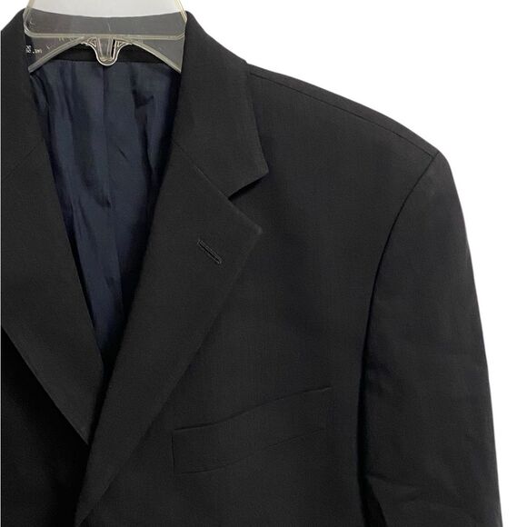 Hugo Boss Einstein Sigma 3-Button Wool Suit Jacket Blazer Men's 36S Navy Preppy - Picture 6 of 15
